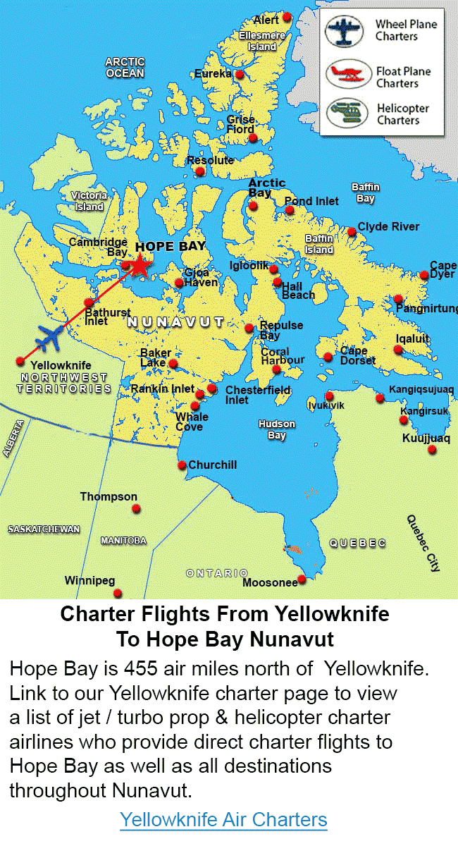 Charter Flights Yellowknife